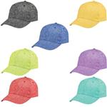 AH1145B Heathered Jersey Cap